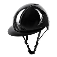 Produktbild von Waldhausen Reithelm Swing H24 Lady Glossy Schwarz 57-59 cm