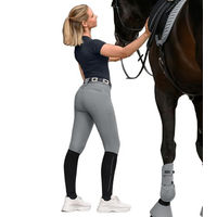 Produktbild von Waldhausen Reithose Comfort Ride wasserabweisend Grau Größe 38