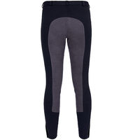 Produktbild von Waldhausen Reithose Damen mit Kniebesatz Schwarz Grau Weiß Größe 42
