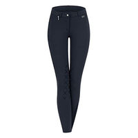 Produktbild von Waldhausen Reithose Damen mit Micro Knie Silikon Blau D44