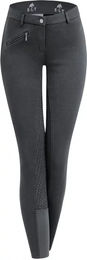 Waldhausen Reithose Easy Start Silikon für Damen aus Baumwolle Grau D44 – Bild 1 von 6
