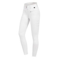 Produktbild von Waldhausen Reithose Maja Glam Curved High Waist Damen Weiß Größe 48 wasserabweisend
