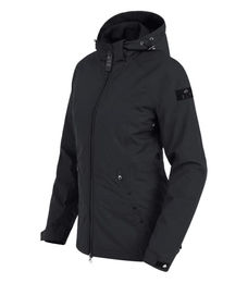 Waldhausen Reitjacke Hamburg Damen Winterjacke wasserdicht Schwarz Polyester Größe 164/170 – Bild 1 von 8