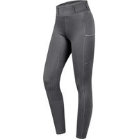 Produktbild von Waldhausen Reitleggings Ella Glam Reithose für Damen und Kinder Grau Größe 176