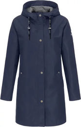 Waldhausen Reitregenmantel Emilia Damen Blau Grösse XS waterproof – Bild 1 von 11