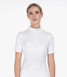 Waldhausen Reitshirt Damen Weiß XXL aus Polyester – Bild 1 von 6