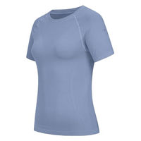 Produktbild von Waldhausen Reitshirt Pisa Damen Blaugrau Größe XS