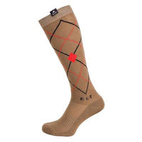 Produktbild von Waldhausen Reitsocken Argyle aus Baumwolle Unisex Braun Bunt Größe S
