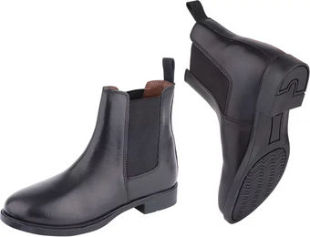 Waldhausen Reitstiefel Jodhpurstiefelette Star für Damen aus Leder Schwarz Größe 42 wasserabweisend – Bild 1 von 6