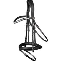 Produktbild von Waldhausen S-Line Classy Trensenzaum für Vollblut aus Leder in Schwarz