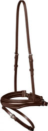 Produktbild von Waldhausen S-Line Kombinierte Zugzügel aus Leder für Pferde Braun