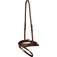 Produktbild von Waldhausen S-Line Kombinierte Zugzügel aus Leder für Pferde Braun