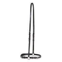 Produktbild von Waldhausen S-Line Lederhalfter für Warmblut in Schwarz verstellbar