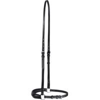 Produktbild von Waldhausen S-Line Reithalfter für Warmblut aus Leder Schwarz