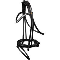 Produktbild von Waldhausen S-Line Trensenzaum Magic aus Leder Schwarz für Vollblut