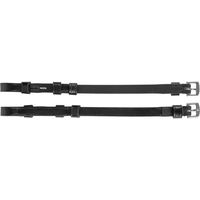 Produktbild von Waldhausen S-Line Zügel mit Haken aus Leder Schwarz für Pony
