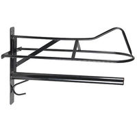 Produktbild von Waldhausen Sattelhalter mit Sattelunterlagenstange aus Metall in Schwarz - 1 Stk.