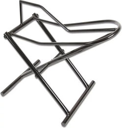 Waldhausen Sattelhalter Travel aus Metall schwarz zusammenklappbar – Bild 1 von 2