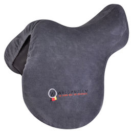 Waldhausen Sattelschutzbezug aus Fleece in Grau – Bild 1 von 3