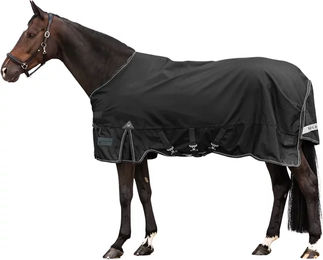 Waldhausen Scandic Multi-Layer Outdoordecke für Pferde Schwarz 145 cm – Bild 1 von 2