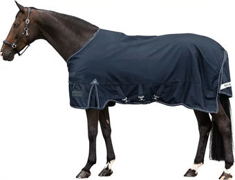 Produktbild von Waldhausen Scandic MultiLayer Outdoordecke für Pferde Blau 130 cm