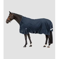 Produktbild von Waldhausen Scandic Outdoordecke für Pferde mit High Neck in Blau 140 cm