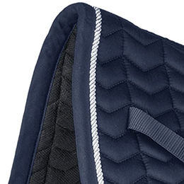 Waldhausen Schabracke Classic Dressur Blau Weiß Größe D – Bild 1 von 8