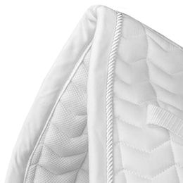 Waldhausen Schabracke Classic für Ponys in Weiß aus Polyester – Bild 1 von 2