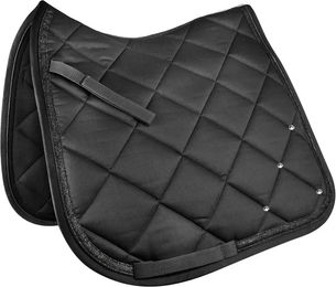 Waldhausen Schabracke Competition Dressur Schwarz mit Glitzersteinen aus Polyester – Bild 1 von 6