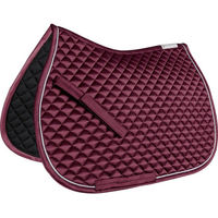 Produktbild von Waldhausen Schabracke Felix Glam Saddle Pad Samtrot Größe Sh