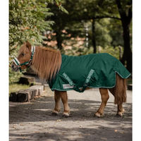 Produktbild von Waldhausen Shetty Regendecke aus Polyester in Grün 90 cm - 1 Stk.