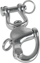 Waldhausen Sicherheitsschäkel aus Edelstahl Silber 90 mm – Bild 1 von 3