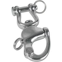 Produktbild von Waldhausen Sicherheitsschäkel aus Edelstahl Silber 90 mm