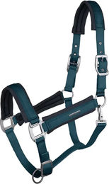 Waldhausen Soft Touch Pferdehalfter aus Kunstleder für Ponys in Blau – Bild 1 von 9