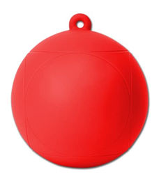 Produktbild von Waldhausen Spielball aus Kunststoff in Rot