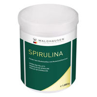 Produktbild von Waldhausen Spirulina Pellets zur Unterstützung des Muskelaufbaus 1000 g