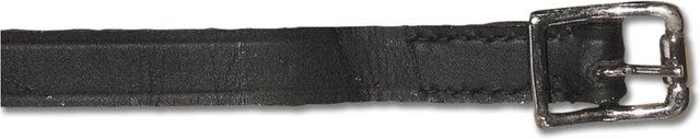 Waldhausen Sporenriemen Premium für Pferde aus Nylon in Schwarz und Silber – Bild 1 von 3