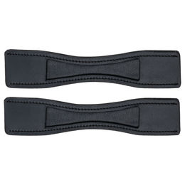 Waldhausen Sporenschutz aus Leder in Schwarz 18 cm – Bild 1 von 4