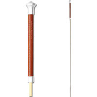 Produktbild von Waldhausen Springgerte Noblesse aus Leder Braun-Beige 75 cm