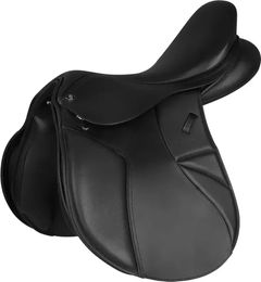 Waldhausen Springsattel Comfort aus Leder in Schwarz oder Braun – Bild 1 von 6