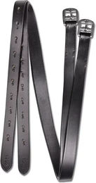 Waldhausen Star Steigbügelriemen aus Leder Schwarz 140 cm – Bild 1 von 5