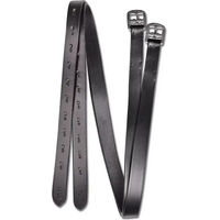 Produktbild von Waldhausen Star Steigbügelriemen aus Leder Schwarz 140 cm