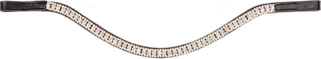 Waldhausen STAR Stirnband Glitter Rosa aus Kunstleder – Bild 1 von 2