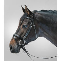 Produktbild von Waldhausen Star Trensenzaum Lifestyle für Vollblut aus Kunstleder in Schwarz