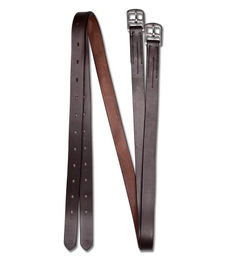 Waldhausen Steigbügelriemen X-Line aus Leder Braun 130 cm – Bild 1 von 3