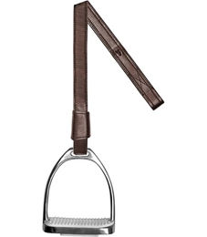 Waldhausen Steigbügelschlaufen X-Line aus Leder braun 60 cm – Bild 1 von 1