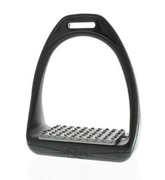 Waldhausen Steigbügel Comfort aus Kunststoff in Schwarz oder Grau – Bild 1 von 3