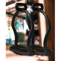 Produktbild von Waldhausen Steigbügel Island Black aus Kunststoff in Schwarz