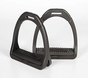 Waldhausen Steigbügel Premium Light Compositi für Kinder in Schwarz - 1 Stk. – Bild 1 von 6