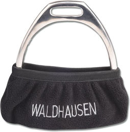 Waldhausen Steigbügelhülle aus Fleece in Schwarz – Bild 1 von 2